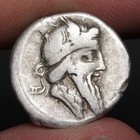 Pegasus Denarius Roman Republic Silver Coin 90bc Winged Horse Ancient Rome