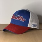 Montreal Alouettes Trucker Hat Cap Snapback Red Blue Script Cfl Football Reebok