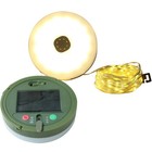 2 In 1 Solar usb Camping String Lights Rechargeable Outdoor Waterproof Tent Lamp