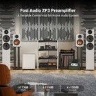 Fosi Audio Zp3 Balanced Preamp 3-in-3-out Pre Amp Audio For 2ch Stereo 2 1 Setup