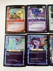 8x My Little Pony Mlp Ccg Tcg Foil Card Cards Lot  1-8f