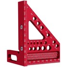 Metric 3d Aluminum Scribing Ruler Carpenter Square Multi-angle Tool 22 5     90   Cm