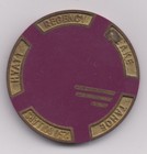 Hyatt Regency Lake Tahoe  2 50 Brass Inlay Chip 1990