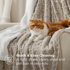 Bedsure Sherpa Fleece Throw Blanket For Couch -  50  X 60    04 - Beige