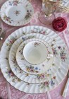40 Pc Dinner Set Minton Marlow Fine Bone China Service For 8 Vintage