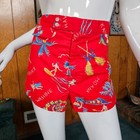 Vtg 1950s Florida Mens Hawaiian Cabana Shorts Swim Trunks Surfers Kamehameha M l