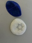 2 Kippah Judaica Kippahas