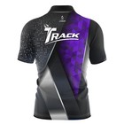  custom Name   Logo   - Track Purple Aspirations Bowling Jersey Size S-5xl New