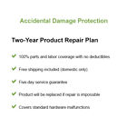 2 Year Product Repair Accidental Warranty Ta2-750