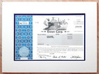      Enron Corporation 2002 Stock Certificate   With Matting   Massive Fraud