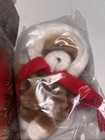 Vintage 1982 Avon Plush Puppy Plush Teddy Bear Ornament