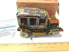 Vintage Marx Tin Litho Wind Up Mechanical Old Jalopy Sedan W Key In Original Box