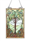 Window Panel Tree Of Hope Design 20 X 32 Tiffany Style Stained Glass Suncatcher