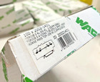 New Lot Of 100 Wago 2002-1401 4 Conductor Through Terminal Blocks - Sealed Box