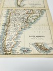 1890 Bartholomew Map Lot 6  Mexico West Indies   Central   South America