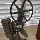 Vintage Revere P-90 16mm Filmstrip Projector Brown Model P-90 Mpn P-90 With Case