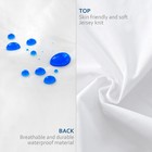 Waterproof Pillow Protector Zippered  Pillow Cover Encasement Pillow Case 2 Pack