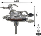 Hood Ornaments For Vehicles Coyote Hood Ornament Made Of Alloy For All Types Of