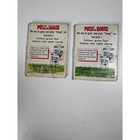 Vintage Puss N Boots Cat Food Advertising Lot Of 2 Eye Glasses Cleaning Wipes