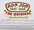 Ron Jon Surf Shop The Original Long Beach Island  Nj Sticker Vintage Decal