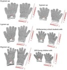 Cut Resistant Gloves For Meat Cut Gardeningwood Carving Food Grade Level Xxs-xl