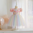 Toddle Kids Flower Girls Dress Bridesmaid Party Princess Tutu Pageant Prom Gown