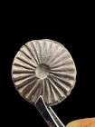 Revolutionary War Era Floral Button 18th C Colonial Sunburst Pattern Relic