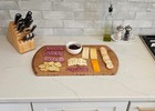 Wine Barrel Charcuterie Board     Personalized Barrel Head Serving Tray   Usa