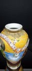 Japanese Moriage Dragon Satsuma Style Hand Painted Vase Made In Japan