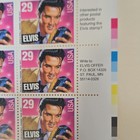 Mint Uncirculated Usps Elvis Presley Stamps Rock   Roll 1992 Full Sheet Of 40