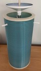Vintage Mcm Teal Rotoflex Hanging Light Swag Mid Century Modern Lighting 1960s B