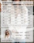 Womens 2025 Deep V-neck Wrap Sweaters Long Sleeve Front Cross Loose Pullover
