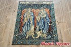 Large William Morris Angeli Laudantes Medieval Tapestry Wall Hanging 55 x41 