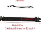 2-pack Travel Luggage Straps Adjustable Buckle Add-a-bag Connector For Suitcases