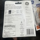 6 - Ge 40 Watt Auradescent Multi-use Bulbs Flame   f15  