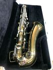 Buescher Aristocrat Alto Saxophone With Case   Extras