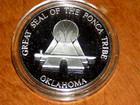 Ponca Tribe American Indian 1975 Tribal Series  999 Silver Medal Token Coin