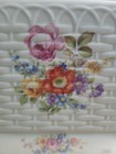Rare Porcelier Art Deco Wild Flower Basketweave Toaster Works 1930s Grandmacore