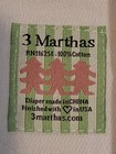 3 Martha s Lot Of 6 Cloth Baby Diapers