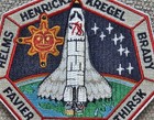 Nasa Sts-78 4    X 3    Patch Space Shuttle Columbia Lm2 Spacelab Module Cnes Csa