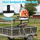 Heavy-duty Backpack Blower Rack For Trailers  Steel Storage Tube Bracket And Str