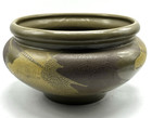 Vtg 1970s Large Haeger Earth Wrap Planter Bowl Lava Drip Glaze