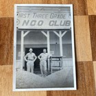 Us Army Soldier Nco Club Post Wwii Japanese Occupation Vintage Snapshot Photo