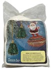 Leewards Spirit Of Christmas Santa Saturn Trees Sequin Bead Ornament Kit Nos