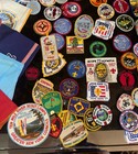 Nos 150 Pc Lot Vintage 1960s     Boy Scout Patches Scarves Bsa Oa Ny Nj Pa