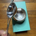 Fortnum   Mason Art Deco Tea Strainer W  Long Handle Nib Discontinued