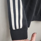 Adidas Women s Size M Essentials 3-stripes Crew Neck Fleece Lined Sweatshirt