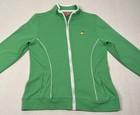 Magnolia Lane Collection Women   s Jacket Small Masters Golf Green Full Zip  Euc