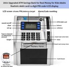Atm Savings Bank For Real Money For Adults Kids With Card Personal Atm Saving Pi