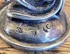 Antique Silver Armorial Wax Stamping Fob family Crest coat Of  Arms  Hallmarked